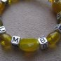 Yellow "Not A Number" Recovery Bracelet