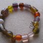 Mixed Glass Bead Bracelet & Earring Set