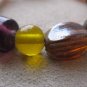 Mixed Glass Bead Bracelet & Earring Set