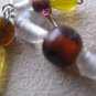 Mixed Glass Bead Bracelet & Earring Set