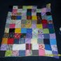 Stars and multi colored blanket