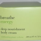 Bath & Body Works Breathe Energy Deep Nourishment Body Cream - Exhilarating Ging