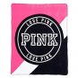 Victoria's Secret Pink Plush Blanket in Hot Pink