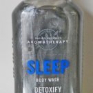 Bath & Body Works Aromatherapy Sleep - Detoxify - Black Chamomile Body Wash 10 fl oz/ 295 ml