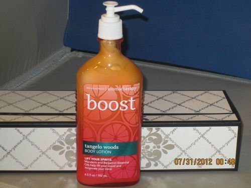 Bath & Body Works Aromatherapy Boost Tangelo Woods Body Lotion  6.5 fl oz/ 192 ml
