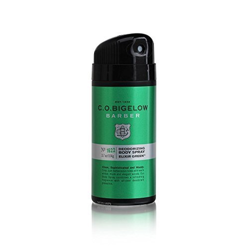 C.O. Bigelow Barber Elixir Green Deodorizing Body Spray No. 1622 3.7 oz ...