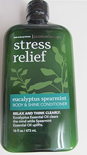 Bath & Body Works Aromatherapy Stress Relief Eucalyptus Spearmint Body & Shine Conditioner