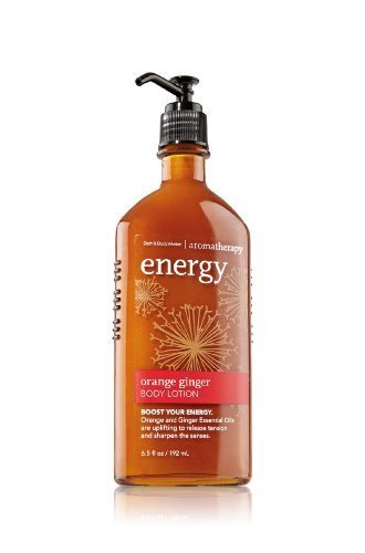 Bath & Body Works Aromatherapy Energy Orange Ginger Body Lotion 6.5 oz / 295 ml