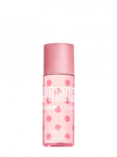 Victoria's secret pink with a splash warm online & cozy body mist 8.4 fl oz