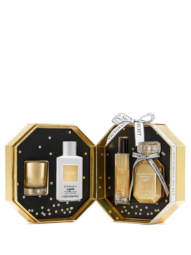 Victoria's Secret Bombshell Nights Luxury Fragrance Set