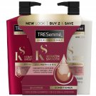 Tresemme Keratin Smooth with Marula Oil Shampoo and Conditioner 28 fl. oz., 2 pk
