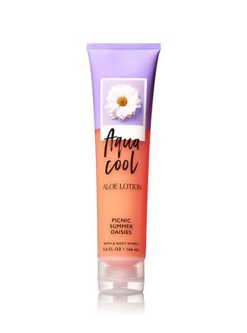 Bath & Body Works Picnic Summer Daisies Aqua Cool Aloe Lotion 5.6 Oz / 166 ml