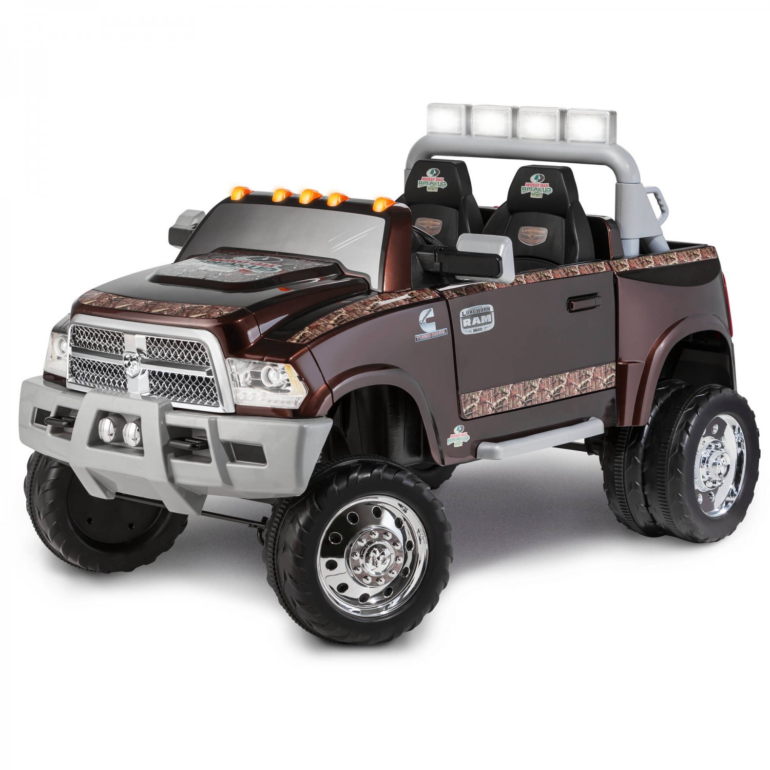 Built for kids who like to play hard, the Ram 3500 dually 12-volt battery-p...