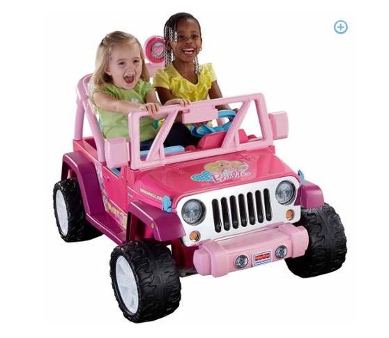 real barbie jeep wrangler