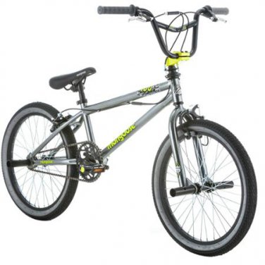 20 Mongoose Mode 100 Boys Bike Gray Yellow