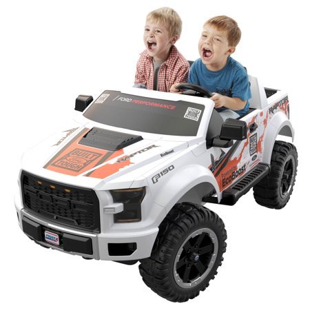 Power Wheels Ford F150 Raptor Ride-On Vehicle (Grey color)