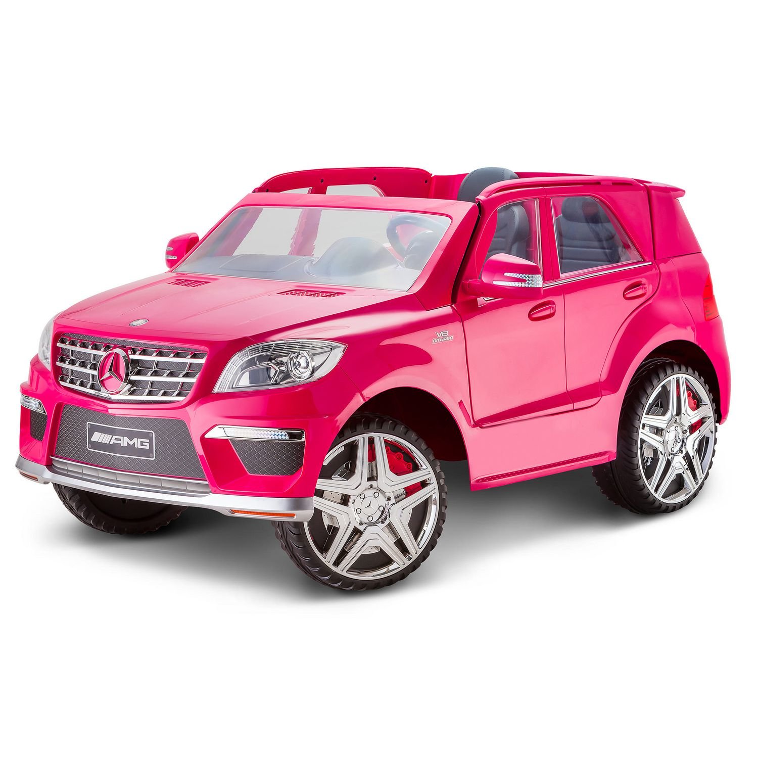 kids pink mercedes