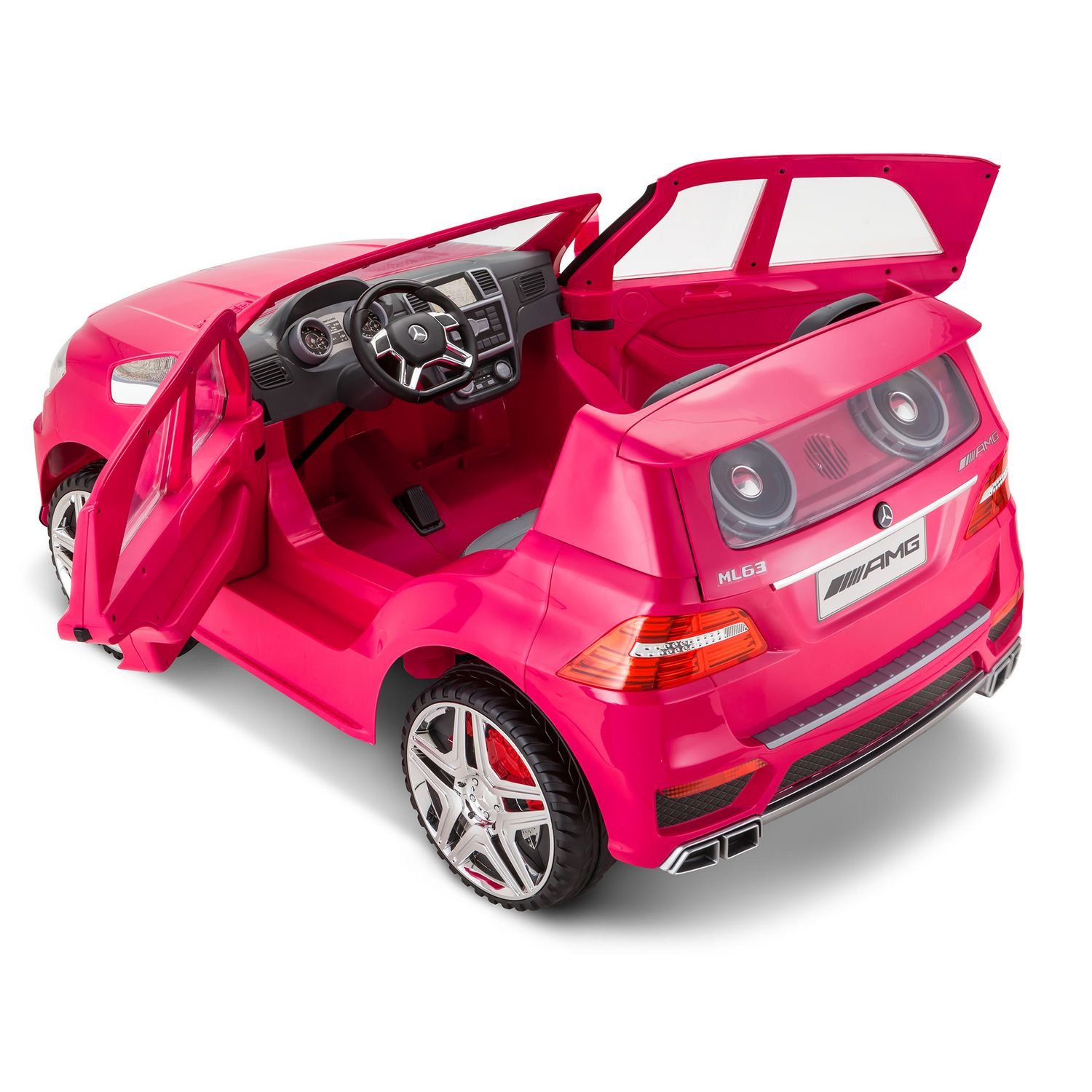 kids pink mercedes