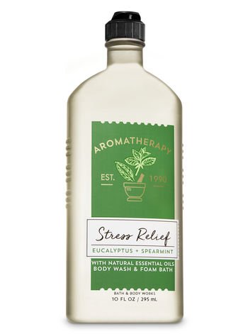 Bath & Body Works Aromatherapy Eucalyptus Spearmint Body Wash & Foam Bath