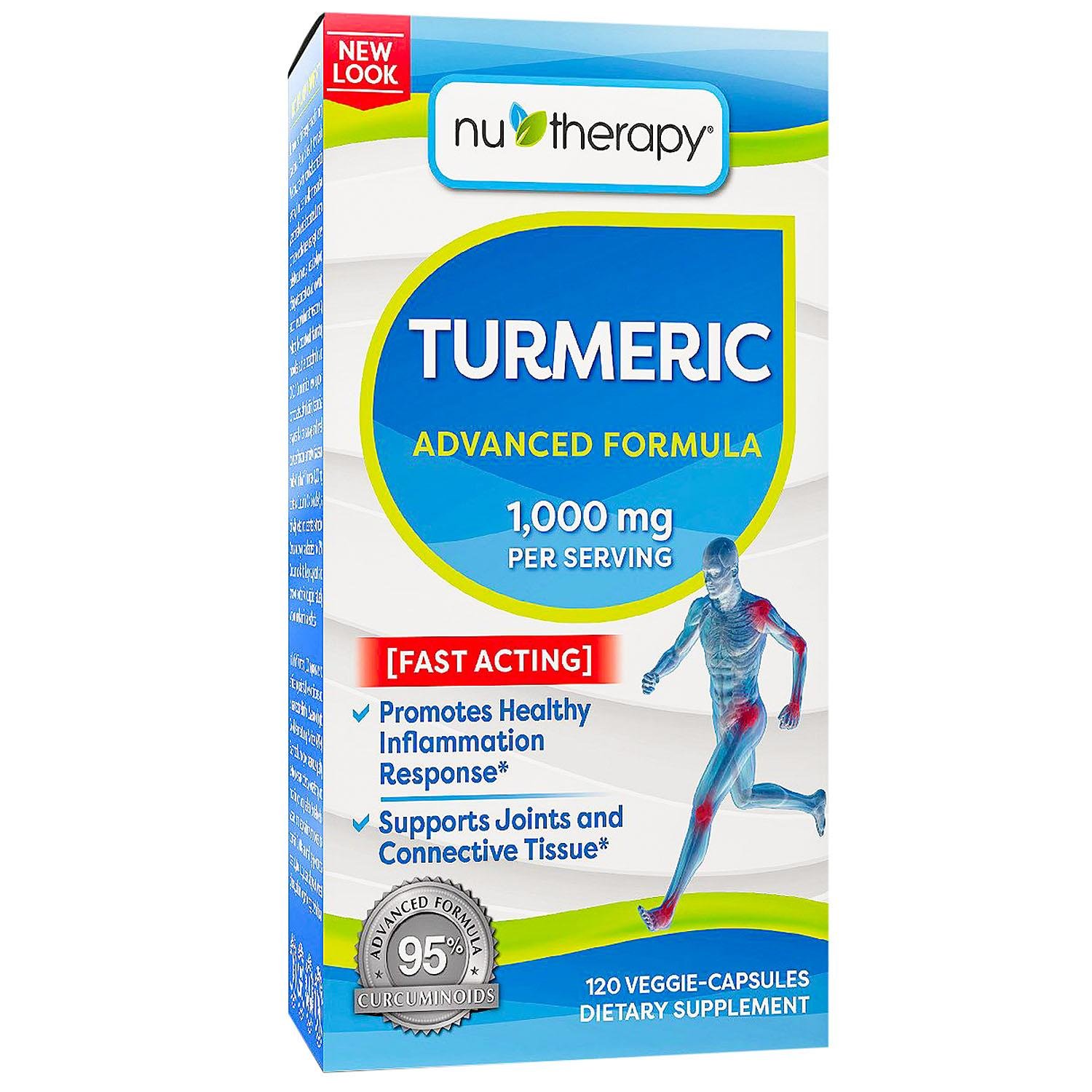 NuTherapy Turmeric 1000mg, VeggieCapsules (120ct.)