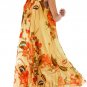 Floral Print Sleeveless Vintage Mid-calf Dress For Women
