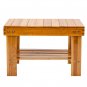 Children Bench Stool Bamboo Wood/ Brown Color