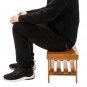 Children Bench Stool Bamboo Wood/ Brown Color