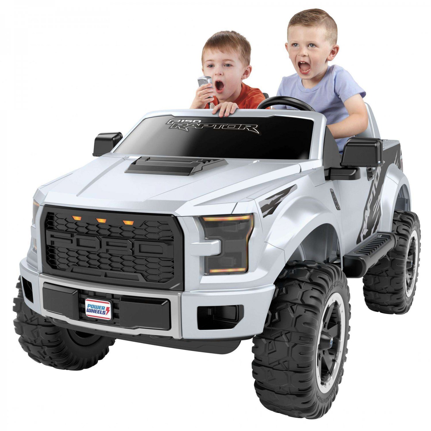 Power Wheels Ford F150 Raptor RideOn Vehicle (Grey color)