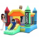 420D Thick Oxford Cloth Inflatable Bounce House Castle Ball Pit Jumper Kids Play Castle