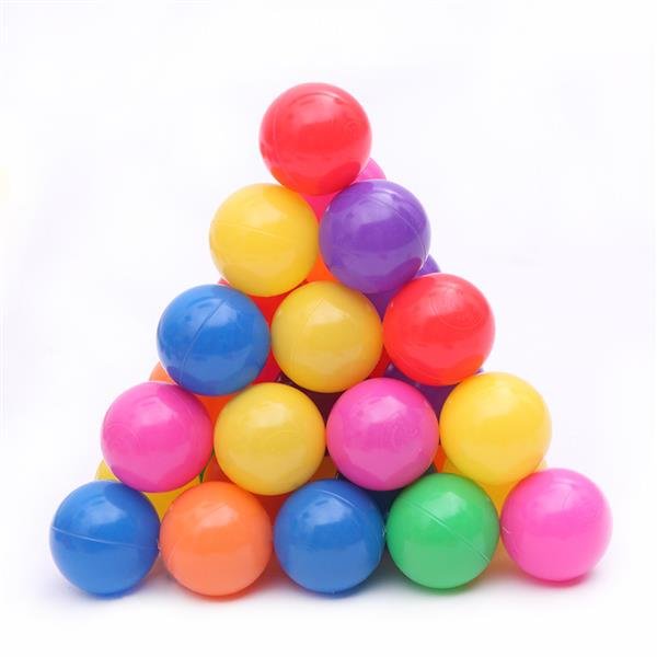 100pcs 5.5cm Fun Soft Plastic Ocean Ball Swim Pit Toys Baby Kids Toys Colorful