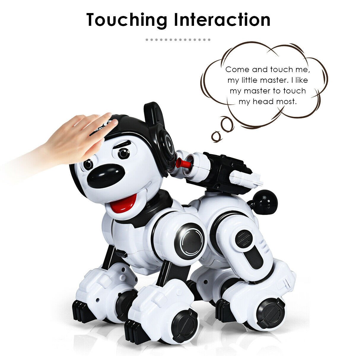 Wireless Programmable Interactive Remote Control Robotic Dog