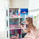 3 Level Kids Pretend Play Doll Cottage House
