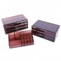 SF-1122-7 3Pcs/Set Plastic Cosmetics Storage Rack Transparent 5 Large & 2 Small Drawers Coffee