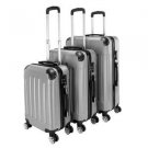 3-in-1 Portable ABS Trolley Case 20" / 24" / 28" (White)