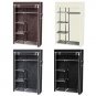 64" Portable Closet Storage Organizer Wardrobe