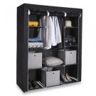 67" Portable Closet Organizer Wardrobe Storage
