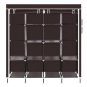 67" Clothes Closet Portable Wardrobe Clothes