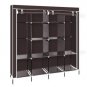 67" Clothes Closet Portable Wardrobe Clothes