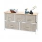 2-Tier Wide Closet Dresser, Nursery Dresser Tower
