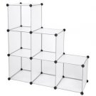 Cube Storage Organizer, 6 Cubes Shoe Rack, DIY