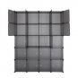 20 Cube Organizer Stackable Plastic Cube Storage