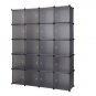 20 Cube Organizer Stackable Plastic Cube Storage