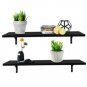 2 Display Ledge Shelf Floating Shelves Wall