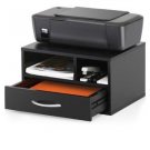 Two-Tier Wooden Printer/Fax Stands Desktop
