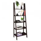 Ladder Shelf, 5-Tier Multifunctional Modern Wood