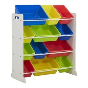 12 bin toy storage organizer