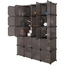 20 Cube Organizer Stackable Plastic Cube Storage