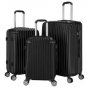 3-Piece 20" & 24" & 28" Luggage Set Travel Bag ABS