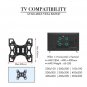LEADZM 26-55" Adjustable Wall Mount Bracket Rotatable TV Stand TMX9003