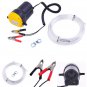 Home Use Mini Type Electric Oil Liquid Transfer Pump Black & Yellow